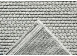 Tapijt Himalaya 80x150cm - wol - lichtgrijs