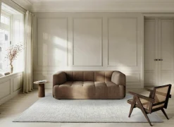 Tapijt Madagaskar 133x195cm - polyestervezel - wit