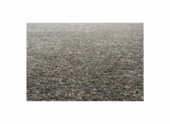 Tapijt Medusa 200x200cm - polyestervezel - grijs & bruin