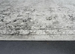 Tapijt Ritz 67x210cm - polyestervezel - grijs