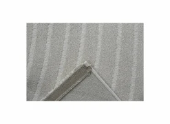 Tapijt Trevos 133x195cm - polyestervezel - beige & wit