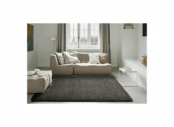 Tapijt Twister 160x160cm - polypropyleen - charcoal