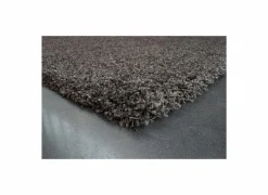 Tapijt Twister 65x130cm - polypropyleen - charcoal