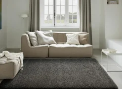 Tapijt Twister 240x340cm - polypropyleen - charcoal