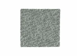 Tapijt Twister 160x160cm - polypropyleen - zilver