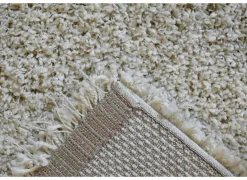 Tapijt Twister 65x130cm - polypropyleen - wit