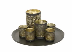 Theelichthouder Jaguar H18cm