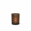 Theelichthouder Leopard Print H8cm