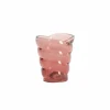 Theelichthouder Malea H12,5cm - glas - roze