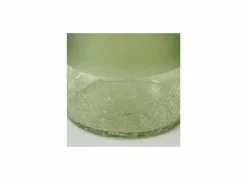 Theelichthouder Meredith set van 2 - glas - groen