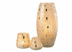 Theelichthouder Mozaïek  H9cm