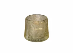 Theelichthouder Sabena H7cm goud