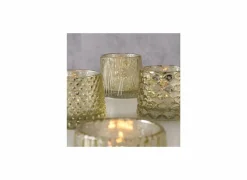 Theelichthouder Sabena H7cm goud