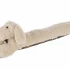 Tochtrol Hond 80x15x23cm - polyester - licht beige