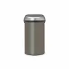 Touch Bin Brabantia 60L platinum