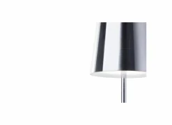Tuinlamp Xaana  Ø11x37cm - metaal - satin nickel