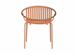 Tuinstoel Chaplin metaal - oranje