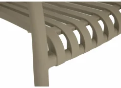 Tuinstoel Cute 46x58x81cm - kunststof - taupe