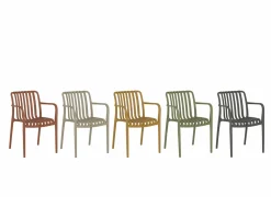 Tuinstoel Cute 46x58x81cm - kunststof - taupe