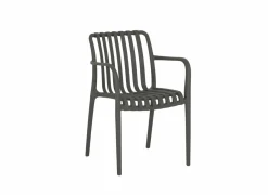 Tuinstoel Cute 46x58x81cm - kunststof - grijs