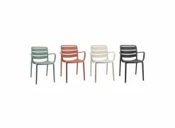 Tuinstoel Matta 60x55x81cm - polypropyleen - antraciet