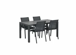 Tuinstoel Party aluminium antraciet