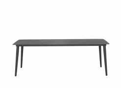 Tuintafel Shore 220x90cm - aluminium - antraciet