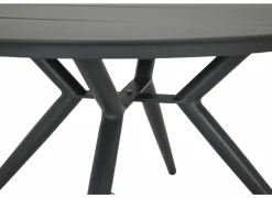 Tuintafel Shore Ø126,5x75cm aluminium antraciet