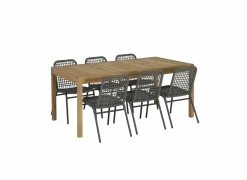 Tuintafel Voodoo 180x90cm - teak massief - naturel