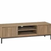 Tv-meubel Aquilano 145cm - acacia massief & decor- naturel