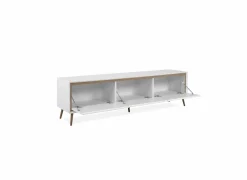 Tv-meubel Arona 175cm - melamine - wit
