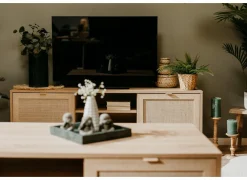 Tv-meubel Bali 150cm - melamine - sonoma eik