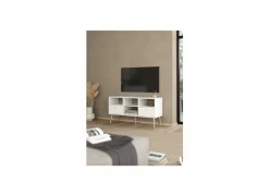 Tv-meubel Bodo 118cm - decor - wit