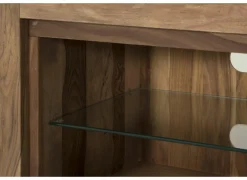 Tv-meubel Carbone 170cm - sheesham massief & fineer & decor - naturel