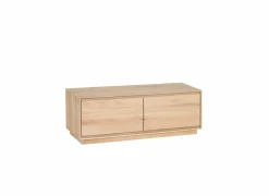 Tv-meubel Caviar 111cm- eik massief & decor - naturel