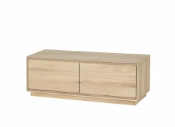 Tv-meubel Caviar 111cm- eik massief & decor - naturel