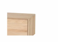 Tv-meubel Caviar 111cm- eik massief & decor - naturel