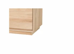 Tv-meubel Caviar 111cm- eik massief & decor - naturel