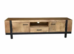 Tv-meubel Chaparral 170cm - mango massief - naturel