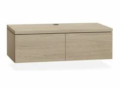 Tv-meubel 121cm - lamulux - misty oak