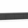 Tv-meubel 241cm - lamulux - zwart