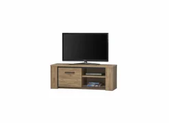 Tv-meubel Elio 145cm - melamine - French oak
