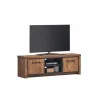 Tv-meubel Ensor 150cm - decor - acacia & black concrete