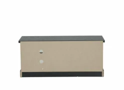 Tv-meubel Etienne 132cm - decor - industriële eik & zwart