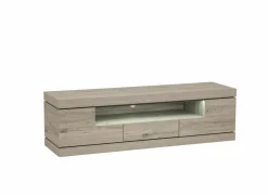 Tv-meubel Etna 182cm - decor - millenium eik & lichtgrijs
