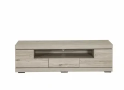 Tv-meubel Etna 182cm - decor - millenium eik & lichtgrijs