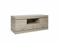 Tv-meubel Etna 125cm - decor - millenium eik & lichtgrijs