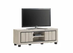 Tv-meubel Eureka 145cm - decor - natural oak & black