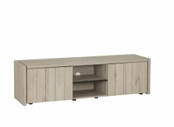 Tv-meubel Lucca 194cm - decor - millenium eik & lichtgrijs