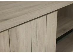 Tv-meubel Lucca 194cm - decor - millenium eik & lichtgrijs